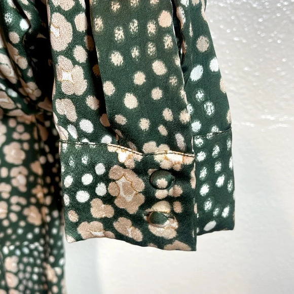 JAYLEY Silk Blend Maxi Dress size S/M - Picture 6 of 8